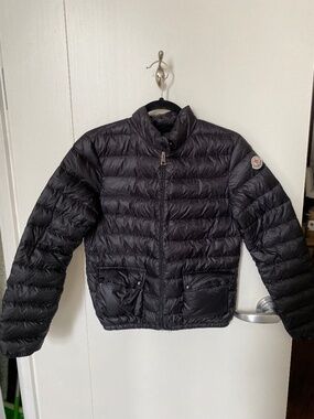 Moncler Lans Down Jacket in black medium
